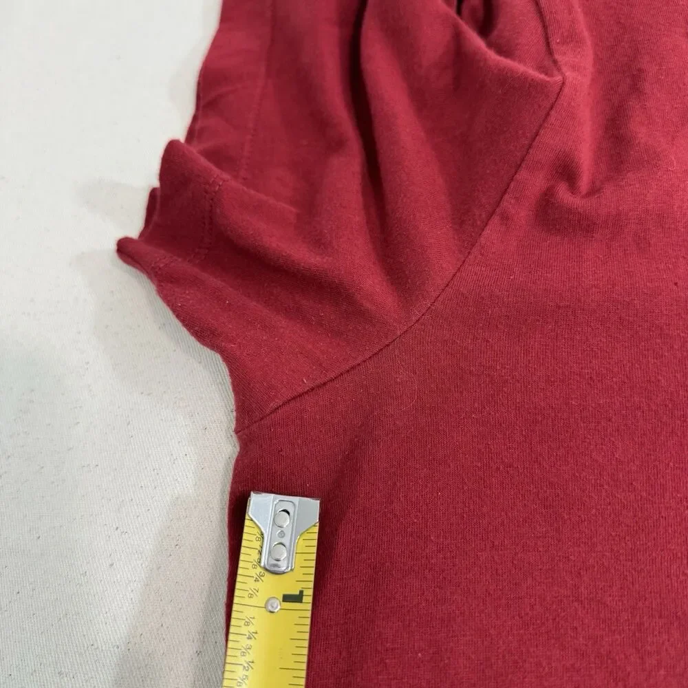 True Religion T Shirt Men Medium Red Shirt Mens
